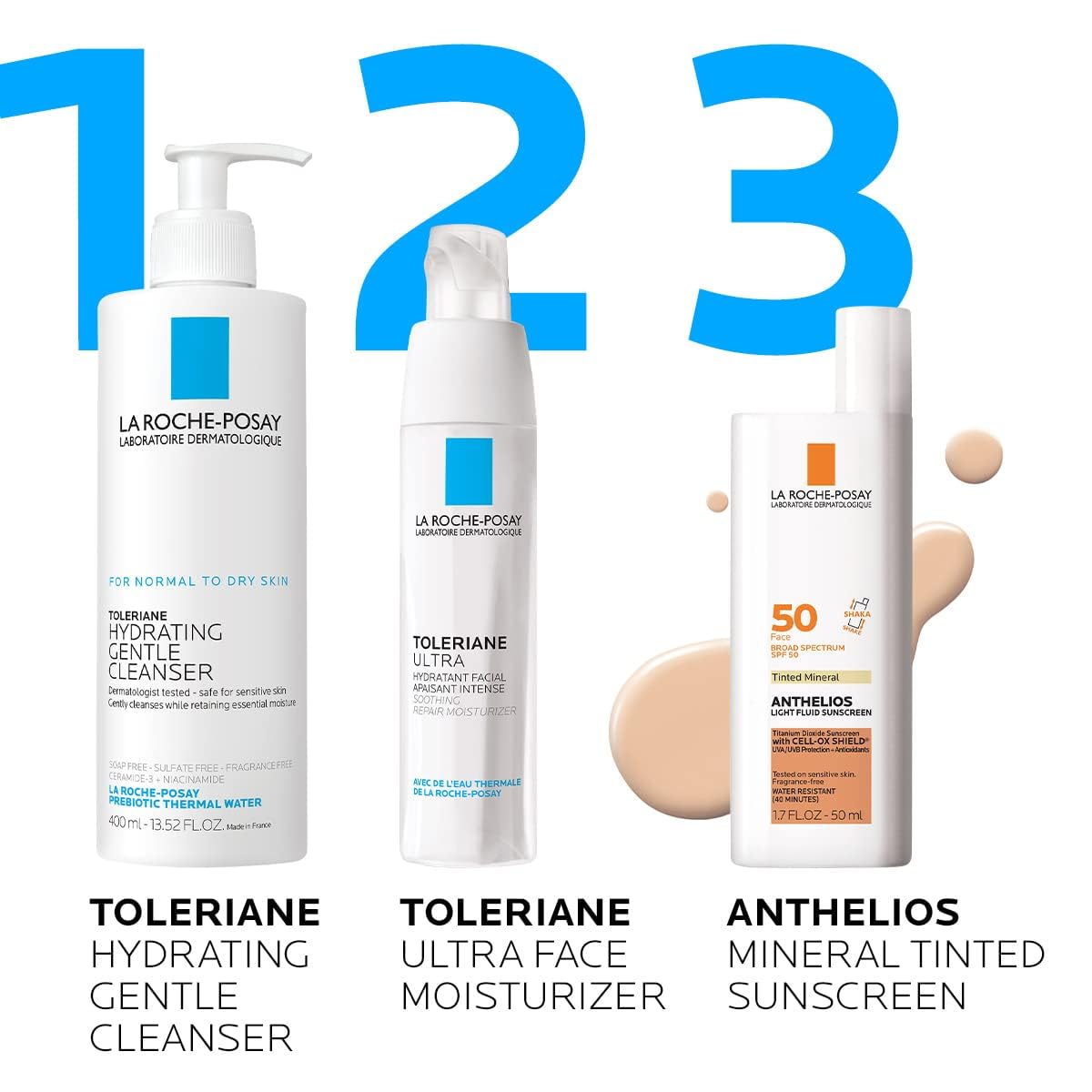 La Roche-Posay Anthelios Sunscreen SPF 50, 2 oz.