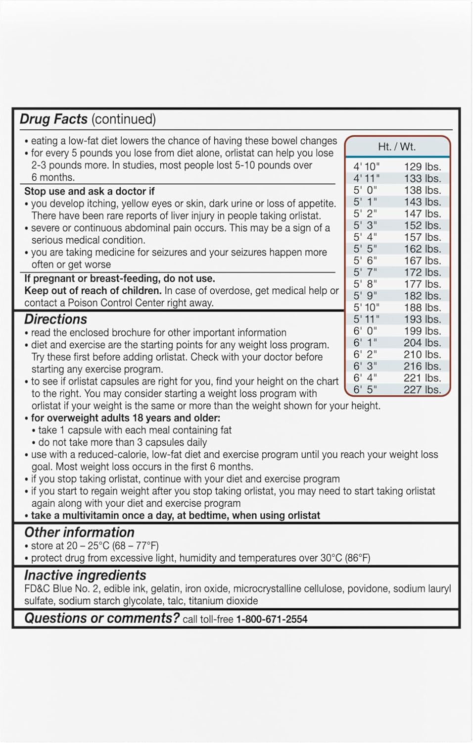 alli Weight Loss Diet Pills, Orlistat 60 mg Capsules, 120 Count Refill Pack